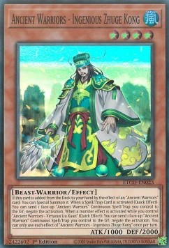 Ancient Warriors - Ingenious Zhuge Kong - Eternity Code (Super Rare) [ETCO-023]