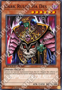 Dark Ruler Ha Des - Speed Duel Starter Decks: Twisted Nightmares (Common) [SS05-A11]