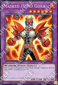 Masked HERO Goka - Toon Chaos (Rare) [TOCH-043]