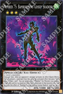 Number 75: Bamboozling Gossip Shadow - Toon Chaos (Super Rare) [TOCH-052]