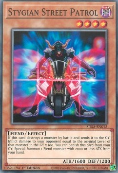 Stygian Street Patrol - Structure Deck: Sacred Beasts (Common) [SDSA-015]