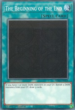 The Beginning of the End - Structure Deck: Sacred Beasts (Common) [SDSA-028]