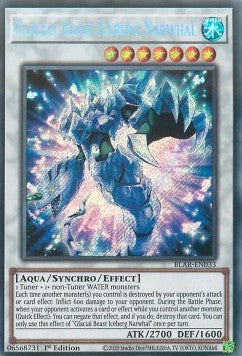 Glacial Beast Iceberg Narwhal - Battles of Legend: Armageddon (Secret Rare) [BLAR-033]