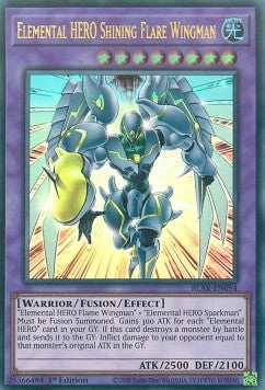 Elemental HERO Shining Flare Wingman - Battles of Legend: Armageddon (Ultra Rare) [BLAR-054]