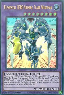 Elemental HERO Shining Flare Wingman - Battles of Legend: Armageddon (Ultra Rare) [BLAR-054]