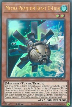 Mecha Phantom Beast O-Lion - Battles of Legend: Armageddon (Ultra Rare) [BLAR-072]