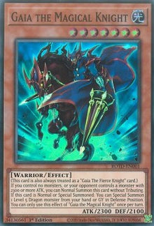Gaia the Magical Knight - Rise of the Duelist (Super Rare) [ROTD-001]