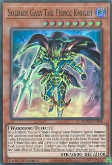 Soldier Gaia The Fierce Knight - Rise of the Duelist (Super Rare) [ROTD-004]