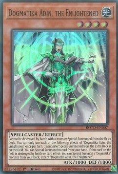 Dogmatika Adin, the Enlightened - Rise of the Duelist (Super Rare) [ROTD-007]