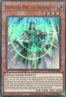 Dogmatika Adin, the Enlightened - Rise of the Duelist (Super Rare) [ROTD-007]