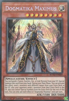 Dogmatika Maximus - Rise of the Duelist (Secret Rare) [ROTD-009]