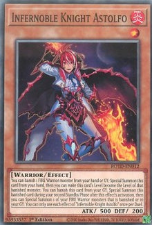 Infernoble Knight Astolfo - Rise of the Duelist (Common) [ROTD-012]