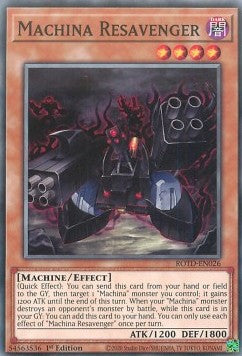 Machina Resavenger - Rise of the Duelist (Common) [ROTD-026]