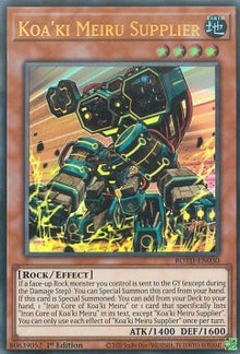 Koa'ki Meiru Supplier - Rise of the Duelist (Ultra Rare) [ROTD-030]