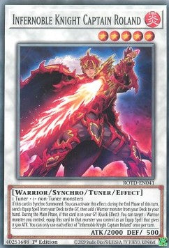 Infernoble Knight Captain Roland - Rise of the Duelist (Common) [ROTD-041]