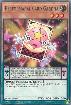 Performapal Card Gardna - Rise of the Duelist (Common) [ROTD-082]