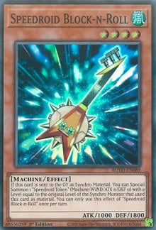 Speedroid Block-n-Roll - Rise of the Duelist (Super Rare) [ROTD-089]