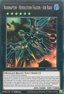 Raidraptor - Revolution Falcon - Air Raid - Rise of the Duelist (Super Rare) [ROTD-095]