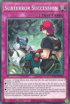 Subterror Succession - 2020 Tin of Lost Memories Mega Pack (Common) [MP20-033]