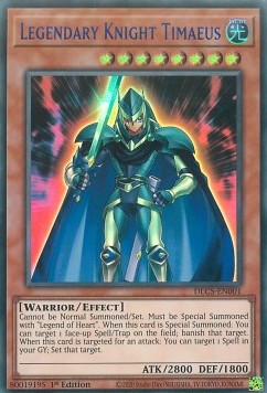 Legendary Knight Timaeus (V.2 - Ultra Rare) - Dragons of Legend: The Complete Series (Ultra Rare) [DLCS-001]