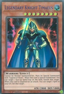 Legendary Knight Timaeus (V.2 - Ultra Rare) - Dragons of Legend: The Complete Series (Ultra Rare) [DLCS-001]
