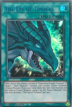 The Eye of Timaeus (V.2 - Ultra Rare) - Dragons of Legend: The Complete Series (Ultra Rare) [DLCS-007]