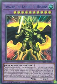 Timaeus the Knight of Destiny (V.2 - Ultra Rare) - Dragons of Legend: The Complete Series (Ultra Rare) [DLCS-054]