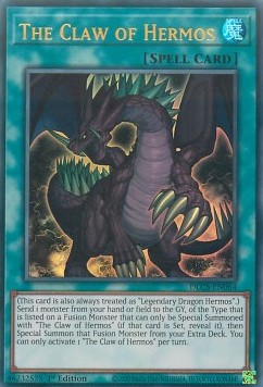 The Claw of Hermos (V.1 - Ultra Rare) - Dragons of Legend: The Complete Series (Ultra Rare) [DLCS-064]