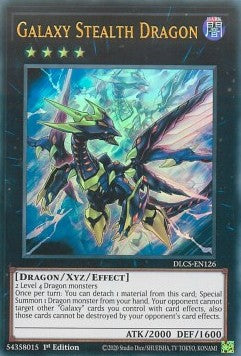 Galaxy Stealth Dragon (V.1 - Ultra Rare) - Dragons of Legend: The Complete Series (Ultra Rare) [DLCS-126]