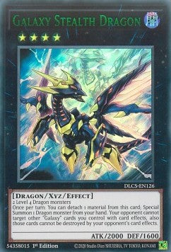Galaxy Stealth Dragon (V.3 - Ultra Rare) - Dragons of Legend: The Complete Series (Ultra Rare) [DLCS-126]