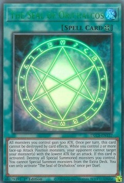 The Seal of Orichalcos (V.3 - Ultra Rare) - Dragons of Legend: The Complete Series (Ultra Rare) [DLCS-137]