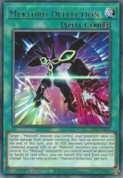Meklord Deflection - Legendary Duelists: Rage of Ra (Rare) [LED7-021]