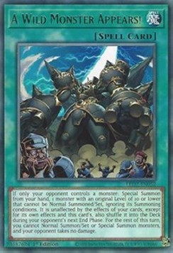 A Wild Monster Appears! - Legendary Duelists: Rage of Ra (Rare) [LED7-052]