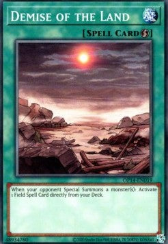 Demise of the Land - OTS Tournament Pack 14 (Common) [OP14-019]