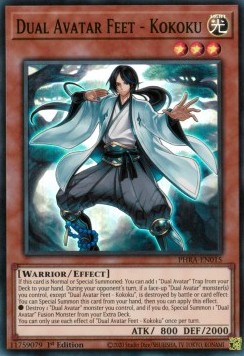Dual Avatar Feet - Kokoku - Phantom Rage (Super Rare) [PHRA-015]