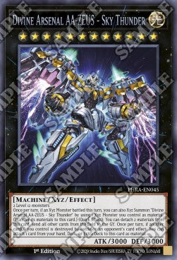 Divine Arsenal AA-ZEUS - Sky Thunder (V.1 - Secret Rare) - Phantom Rage (Secret Rare) [PHRA-045]