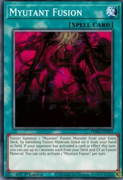Myutant Fusion - Phantom Rage (Common) [PHRA-093]