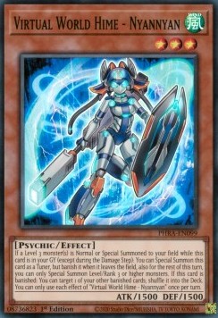 Virtual World Hime - Nyannyan - Phantom Rage (Super Rare) [PHRA-099]