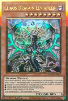 Chaos Dragon Levianeer (V.1 - Premium Gold Rare) - Maximum Gold (Premium Gold Rare) [MAGO-017]