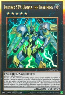 Number S39: Utopia the Lightning - Maximum Gold (Premium Gold Rare) [MAGO-034]