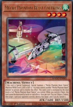 Mecha Phantom Beast Coltwing - Maximum Gold (Rare) [MAGO-065]