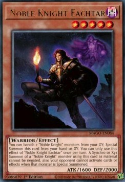 Noble Knight Eachtar - Maximum Gold (Rare) [MAGO-084]