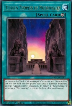 Hidden Temples of Necrovalley - Maximum Gold (Rare) [MAGO-087]