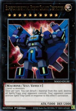 Superdimensional Robot Galaxy Destroyer - Maximum Gold (Rare) [MAGO-130]
