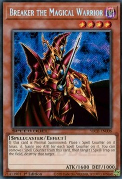 Breaker the Magical Warrior (V.2 - Secret Rare) - Speed Duel: Battle City Box (Secret Rare) [SBCB-008]