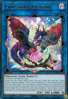 Crossrose Dragon (V.1 - Ultra Rare) - Legendary Duelists: Season 2 (Ultra Rare) [LDS2-114]