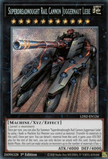 Superdreadnought Rail Cannon Juggernaut Liebe - Legendary Duelists: Season 2 (Secret Rare) [LDS2-124]