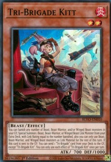 Tri-Brigade Kitt - Blazing Vortex (Super Rare) [BLVO-010]