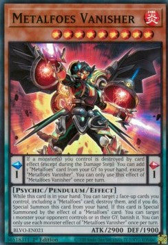 Metalfoes Vanisher - Blazing Vortex (Super Rare) [BLVO-021]