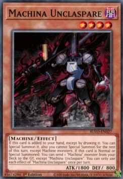 Machina Unclaspare - Blazing Vortex (Common) [BLVO-027]
